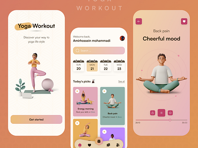 Yoga Design designs, themes, templates and downloadable graphic