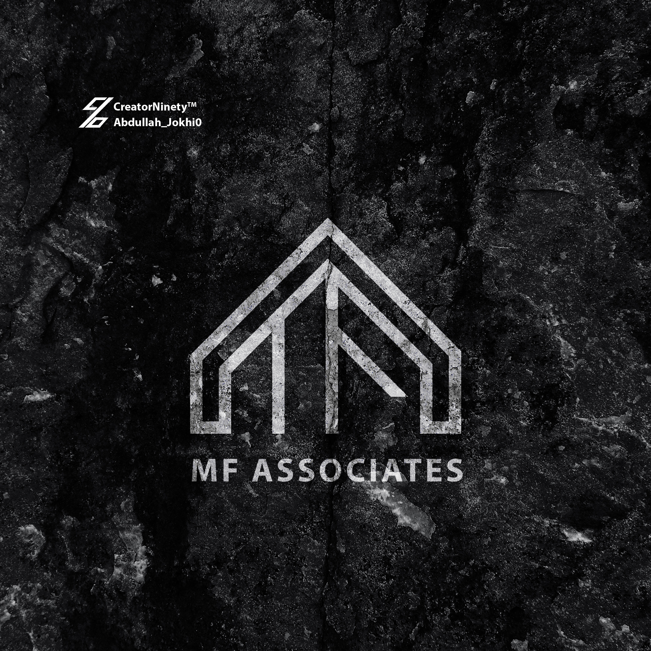 MF ASSOCIATES Logo Design 3d abdullah jokhio animation branding creative design design graphic design illustration logo mf associates logo design motion graphics ui ux vector