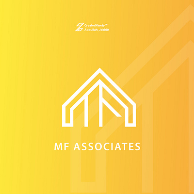 MF ASSOCIATES Logo Design abdullah jokhio branding creative design design fm fm logo graphic design illustration log logo mf mf associates mf associates logo design mf logo realtor ui ux vector