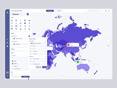 Modular Business intelligence analytics bi business intelligence charts dashboard dashboards data data analysis data exploration data mining data visualization etl graphs infographics map nteractive data visualization power bi visual analytics world world map