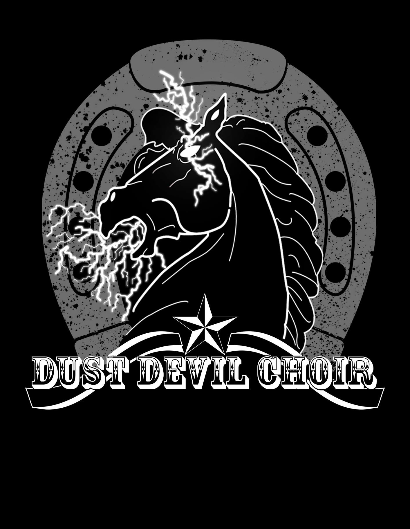 Example of Dust Devil Choir – T-shirt Design
