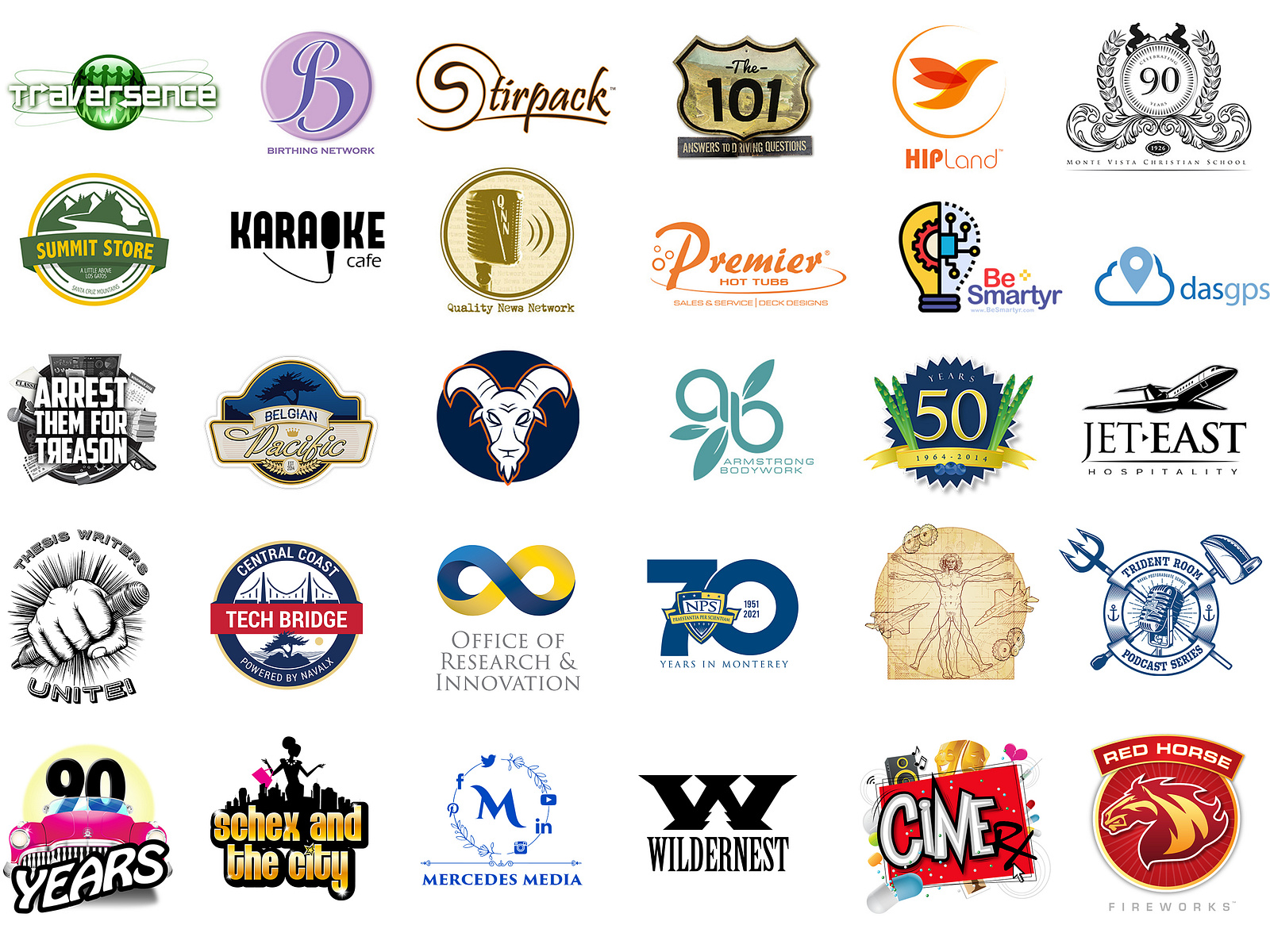 Logos Collection by Andre Adams of Tradigital Designs on Dribbble