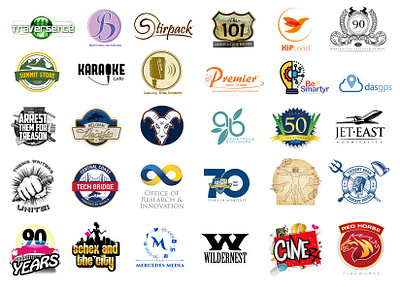 Logos Collection branding cartoon conceptual corporate graphic design icons logo logo collection symbols visual identity