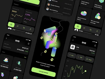 Crypto wallet interaction android android app animation app design app interaction best mobile app crypto crypto app design illustration interaction ios ios design mobile music mvp top app top mobile app ui ux