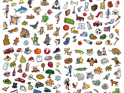 Cartoon Objects designs, themes, templates and downloadable graphic