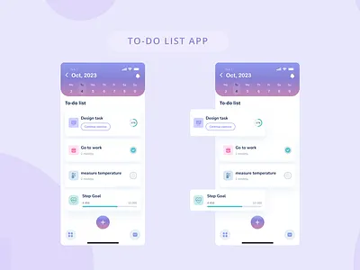 To Do List App app branding design graphic design ui uiux ux