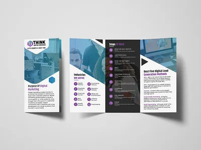 Tri-Fold Brochure Design app brand stationary branding broucher design graphic design illustration logo marketing ppc printing promotion seo smm tri fold typography ui ux vector