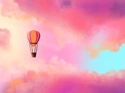 Skyscape design drawing graphic design illustration procreate procreate art