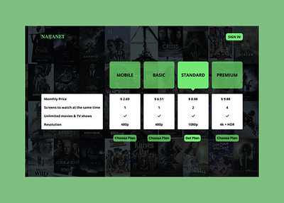 Daily UI Day 030: Pricing design ui ux