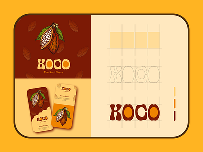 Logo design and Branding - KOCO branddesign branding chocolate design designstudio graphic design illustration logo logobranding mobileapp packaging ui ux vector webdesign