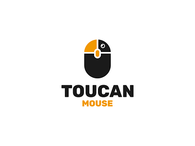 Toucan Mouse logo concept brand branding design graphic design illustration logo motion graphics mouse toucan ui ux vector