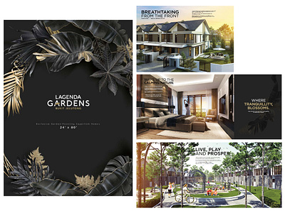 Sime Darby Property Lagenda Gardens Brochure 3d advertisement branding campaign copywriting creative design graphic design illustration logo photography property