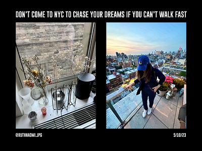 CHASE YOUR DREAMS branding clean concept design diary dreams fashion graphicdesign love minimal new york city photography simple