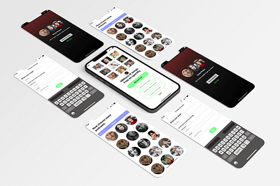 Spotify mobile design animation branding graphic design ui