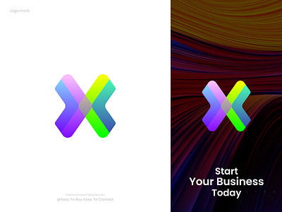 X letter - Logo design brand identity branding crypto design digital icon lettermark logo logo identity logo sign logodesign mark overlap pay payment symbol visual identity wallet