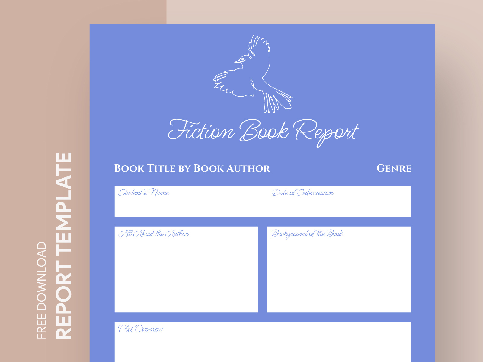 book report google docs template