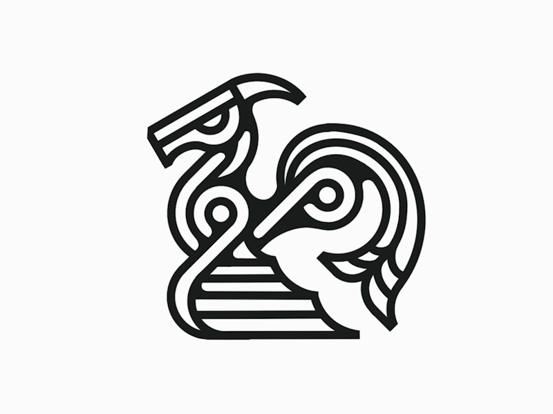 Seahorse logomark design by @anhdodes 3d anhdodes anhdodes logo animal icon animal logo animation branding design graphic design horse icon horse logo illustration logo logo design logo designer logodesign minimalist logo minimalist logo design motion graphics ui
