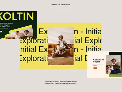 Koltin Website animation art direction branding creative direction interaction design landing motion motion design sass startup ui ux