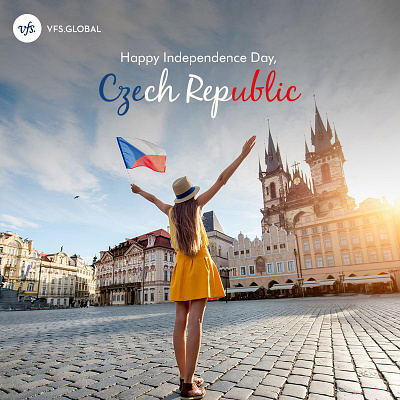 Czech Republic ~ Banner Ad graphic design ui