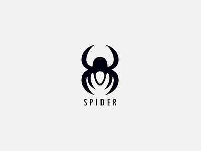 Spider Logo ai animal brand identity branding design for sale icon logo logo design logomark logotype minimal symbol ui vector