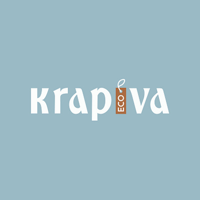 Krapiva eco-friendly clothes branding clothes eco ecofriendly fashion femininity graphic design logo