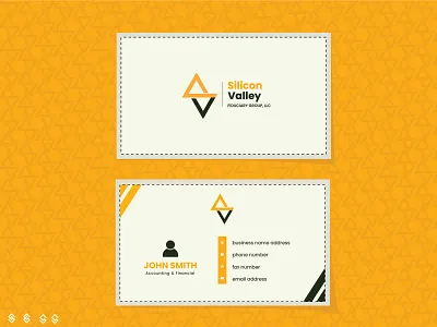 Professional minimalist modern business card design black branding business card design graphicsdesign logo social media design stationery design visiting card yellow