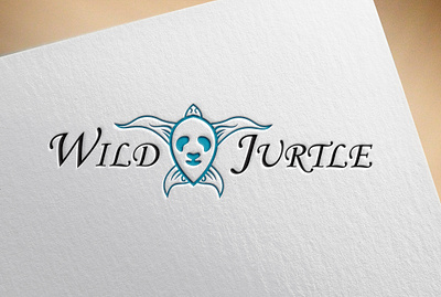 Pet and Turtle combined logo best logo combined logo creative logo logo pet logo turtle logo unique logo