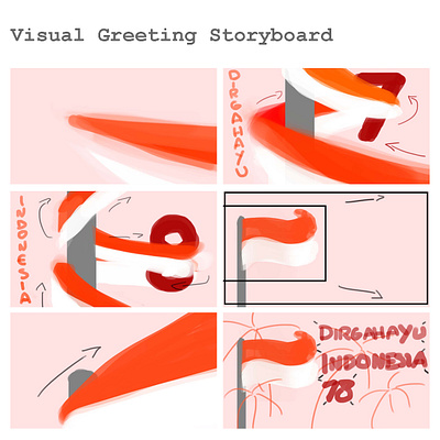 HUT RI - Motion Graphic Storyboard animation illustration motion graphics