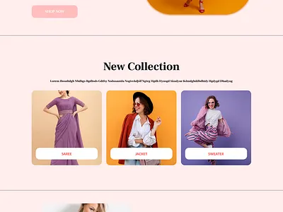 Web- Online Shopping UI animation figma interface onlineshoppingui userfriendly userresearch webuiux
