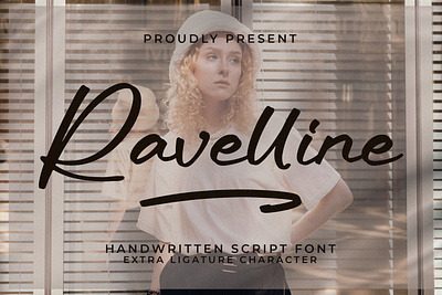 Ravelline - Handwritten Script Font graphic