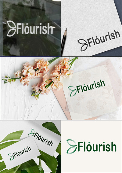 logo for a flower shop design flower shop graphic design logo vector