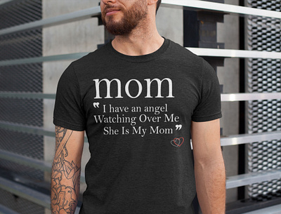 Mother's day T shirt selling advertising black black t shirt business design fashion graphic design love marketing mother care mother love motherhood mothers day style summer collection t shirt trend