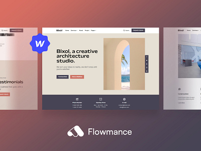 Bixol - Architecture Webflow Template architecture architecture webflow template webflow template