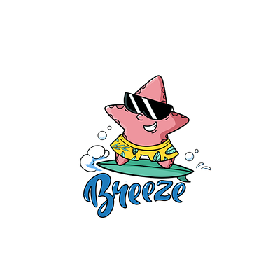 Character mascot for logo/sticker graphic design illustration vector