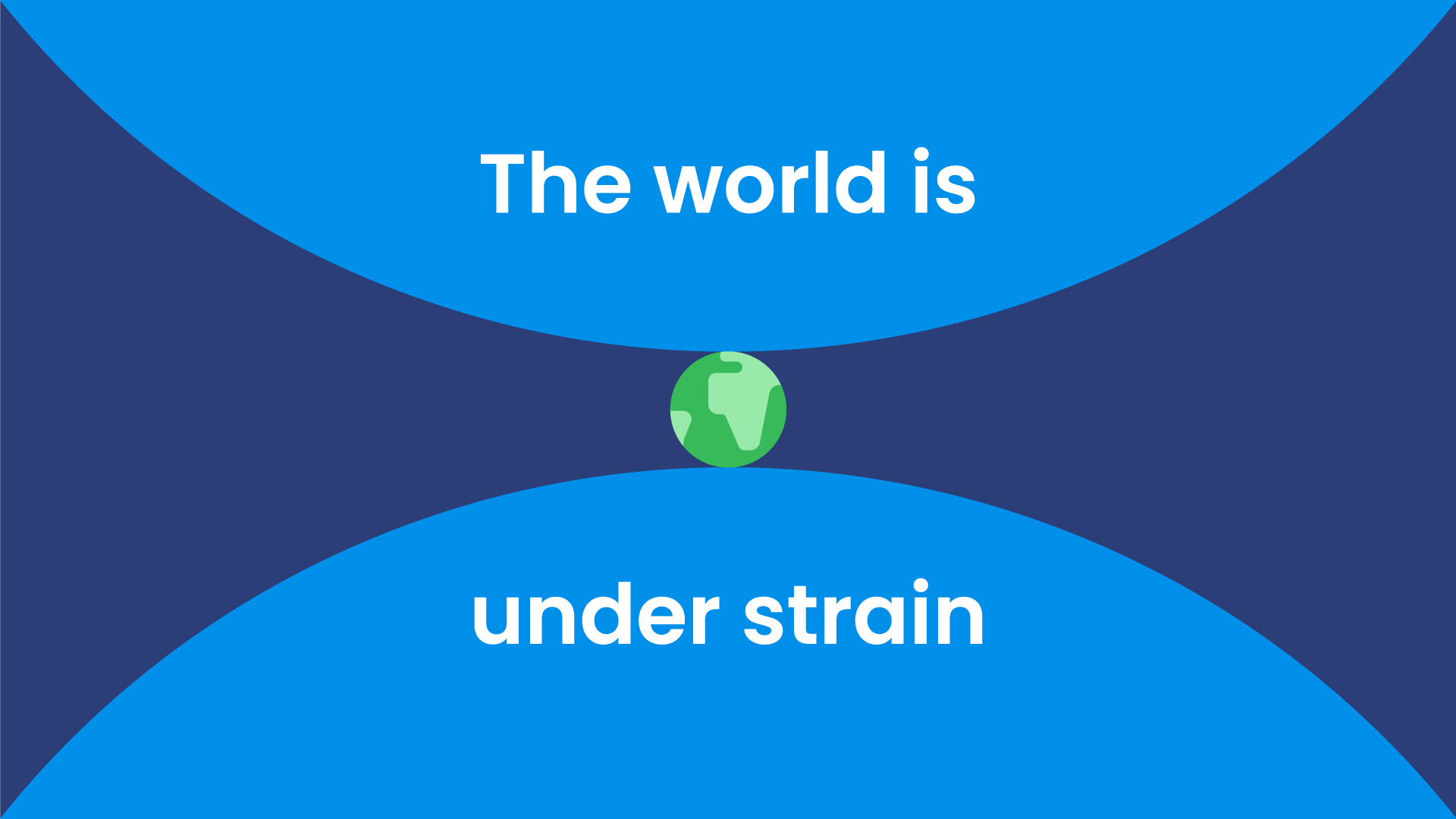 Under Strain GIF animation circle design earth flat gif icon illustration text animation vector