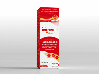 Red Blood Cells Syrup Design anemia ayurvedic medicine branding formation of haemoglobin haemoglobin india pharma product red blood cells reduces fatigue syrup design tiredness