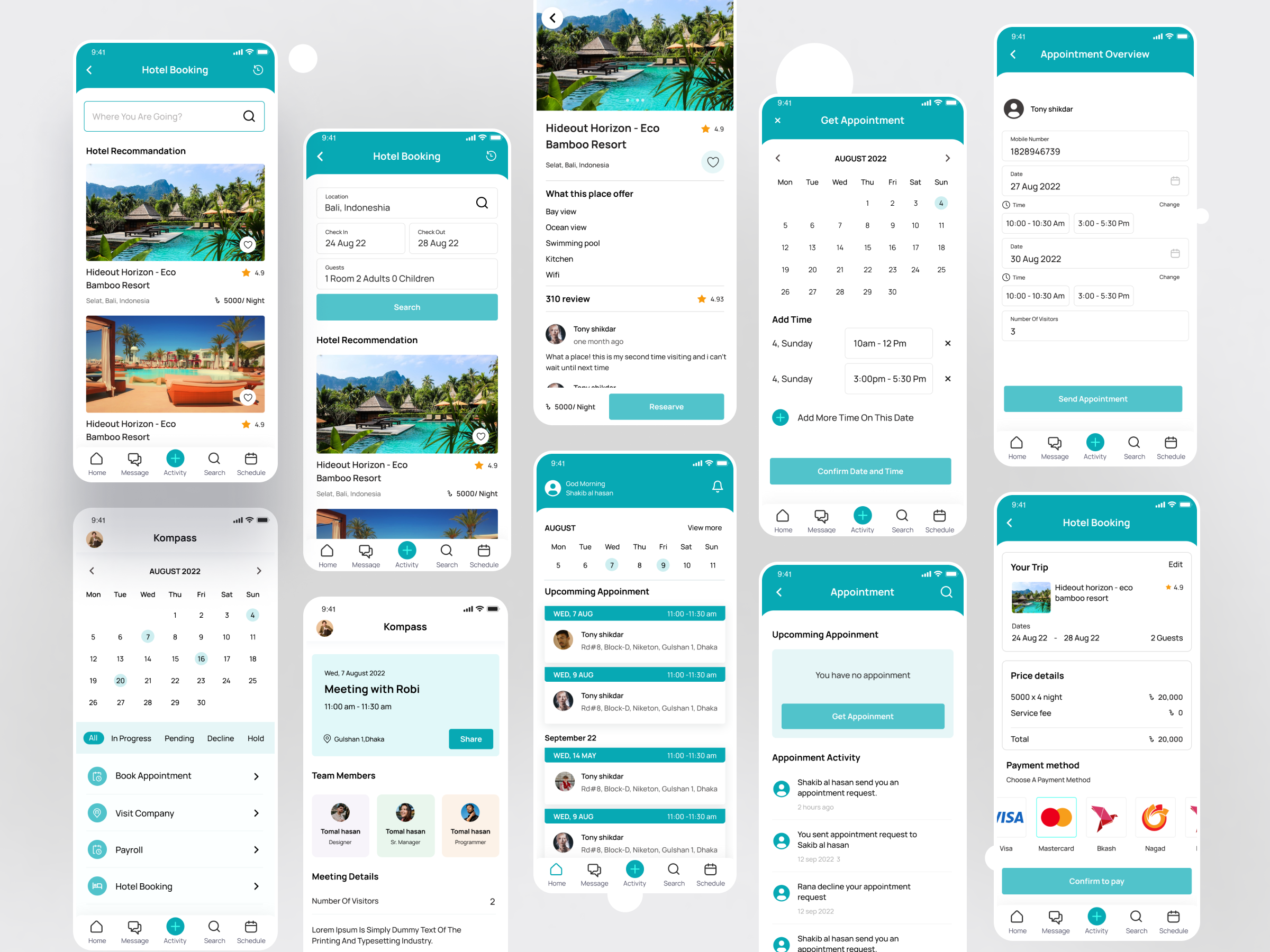 Example of Mobile Application Design