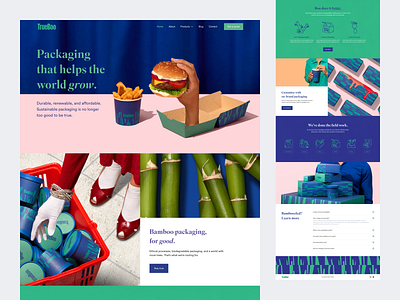 TrueBoo - Landing Page branding cta faq footer graphic design hero section illustration landing page minimalist packaging packaging website website