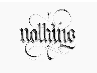 #17 Calligraphy blackletter calligraffiti calligraphy fraktur handlettering lettering monochrome typography