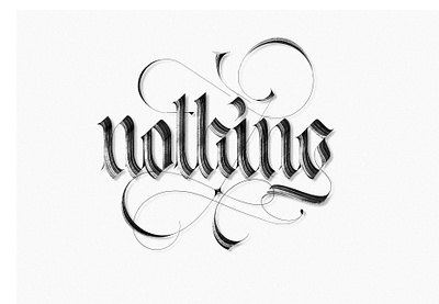 #17 Calligraphy blackletter calligraffiti calligraphy fraktur handlettering lettering monochrome typography