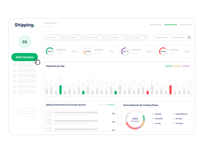 Shipping - UI animation to show the product functions 2d animation animation animation 2d explain feature function gif gif animation guide interface json lottie manual motion motion graphics process product ui ux web