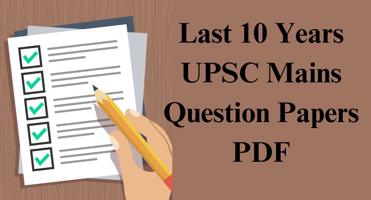 Last 10 Years UPSC Mains Question Paper By Drishti99 On Dribbble