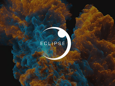 ECLIPSE Logo concept brand identity clean design graphic design logo logo design minimal sans space