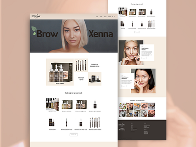 PHS Brow Academia Webshop beauty beauty products beauty salon business website cosmetics ecommerce makeup online store skin care ui ux web design web development web store webshop website design woocommerce wordpress