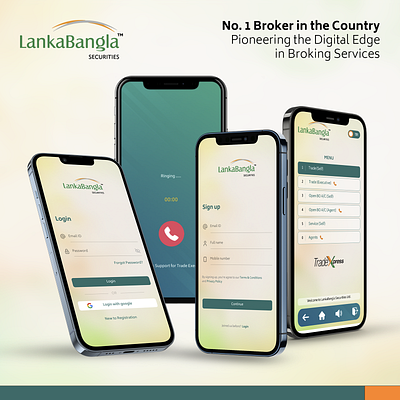LankaBangla VIVR apps branding dailyui design interface design landing page mobile ui uiux user interface ux