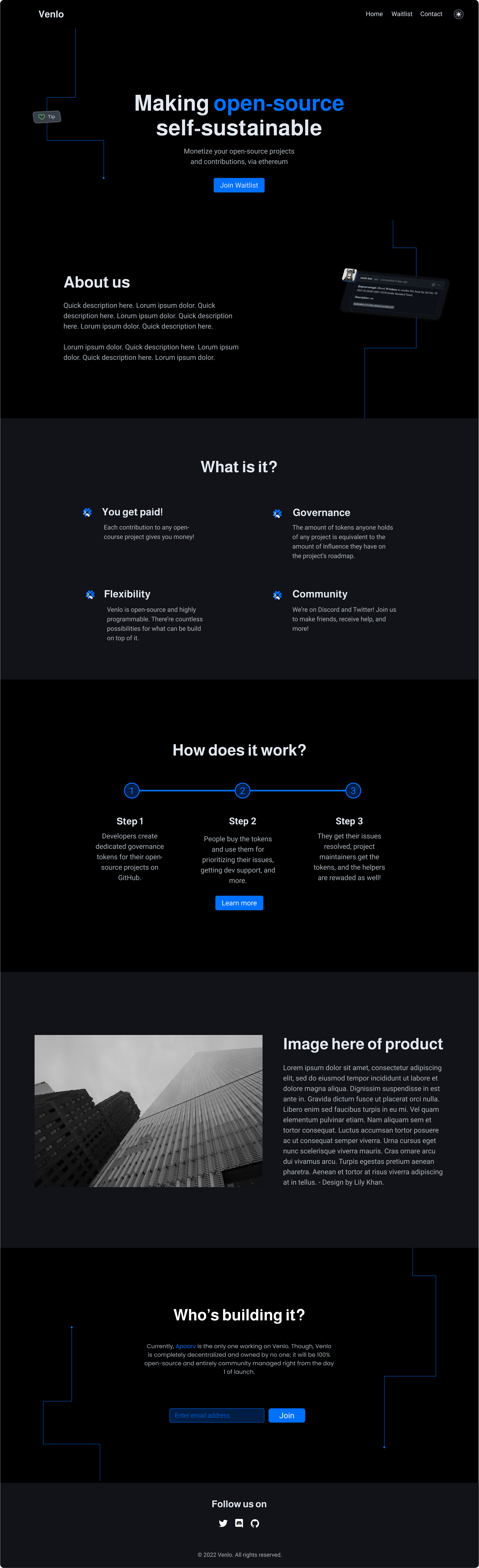 Venlo Website-Design design landing page ui webdesign