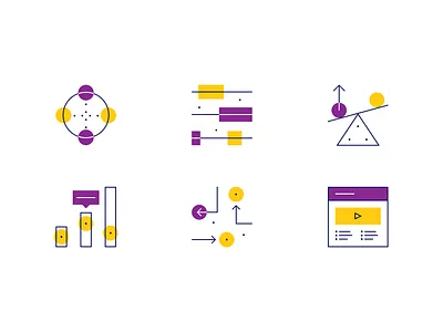 AI Icons ai b2b brand brand design brand designer brand guide brand identity branding design icon icons illustration illustrator line art modern saas simple startup