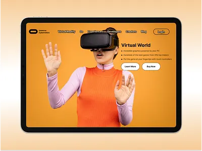 #DailyUI Day 073 Virtual Reality app design ui ux