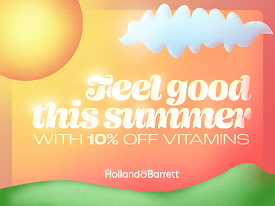 Holland & Barrett - Summer Promo branding design graphic design illustration vector