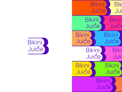 Bikini Juice Logo beach bikini bra branding brassiere btand corporate design fruit graphic design identity juice logo logotype minimalist sea sunbathe swimsuits swimwear vacation